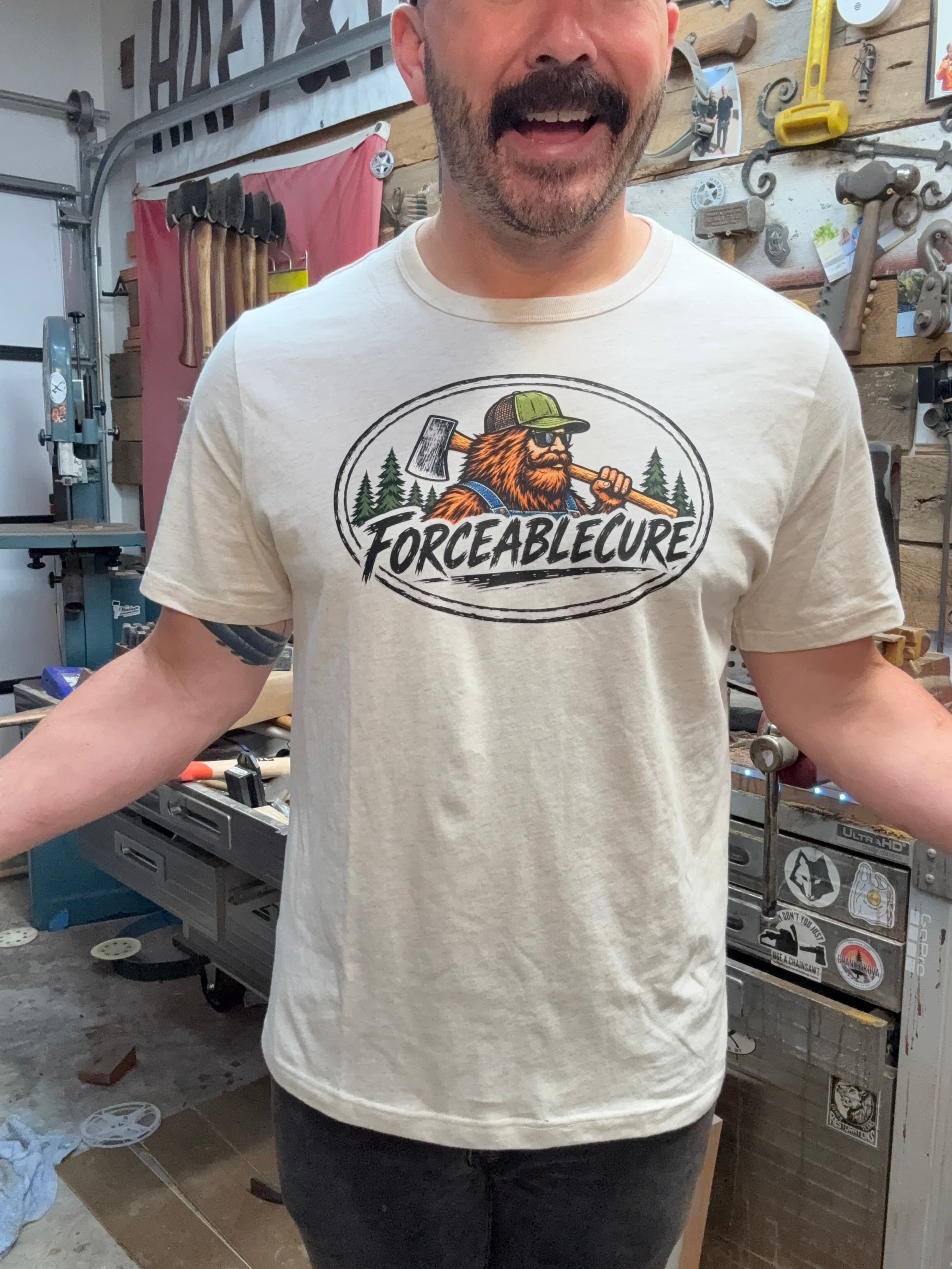Forceablecure t-shirt size Large - Thumbnail 4