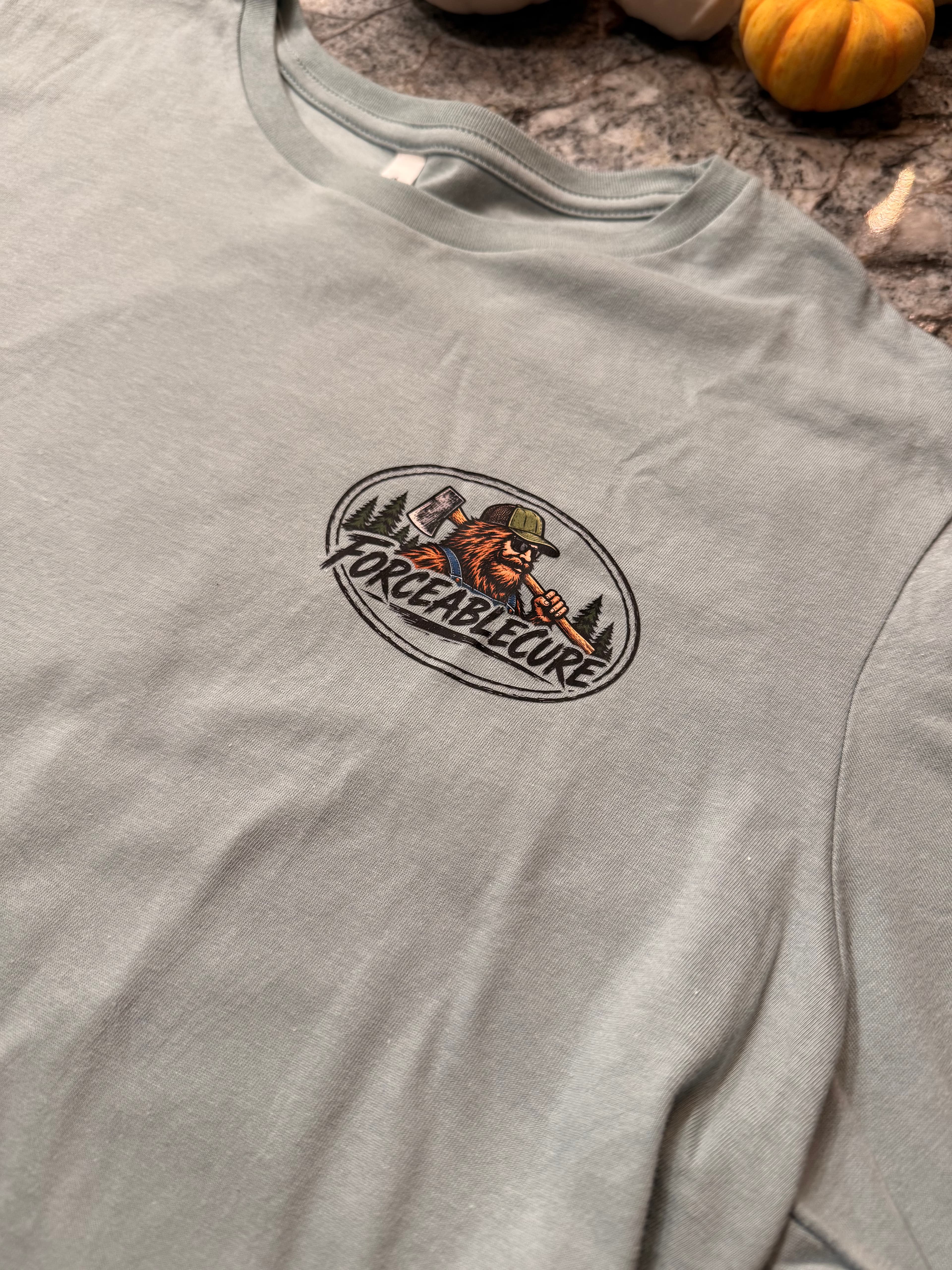Forceablecure Bella+Canvas Airlume Jersey T-Shirt – XL - Thumbnail 2